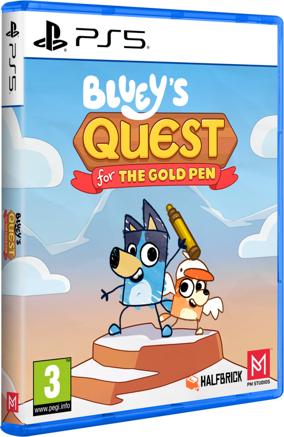 Blueys Quest for the Gold Pen PS5 NEW