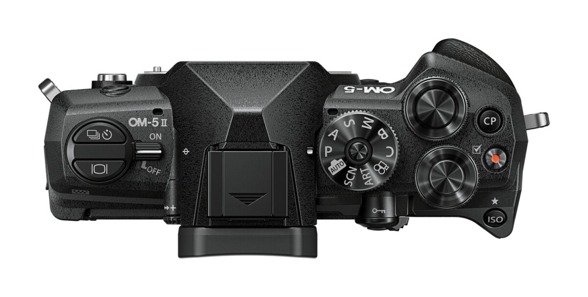 OM-5 II body black, BLS-50 Battery, Eyecup, USB Connection Cable, Shoulder Strap, Manual, Warranty