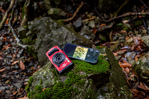 Olympus OM-System TG-7 Red Tough Camera Underwater