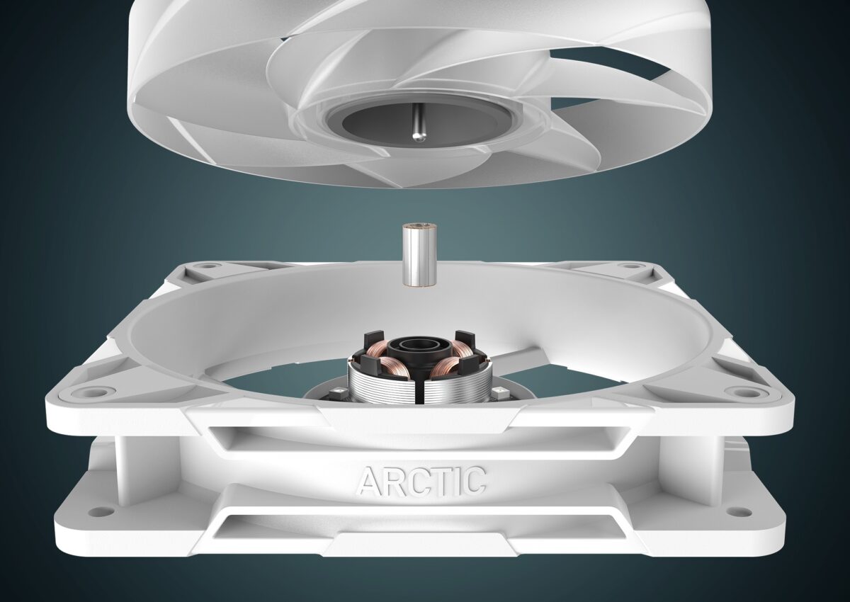 Arctic P12 Pro A-RGB (White)  - 3 Pack - PWM 120mm Case Fan Value Pack - max 3000 RPM - PWM regulate