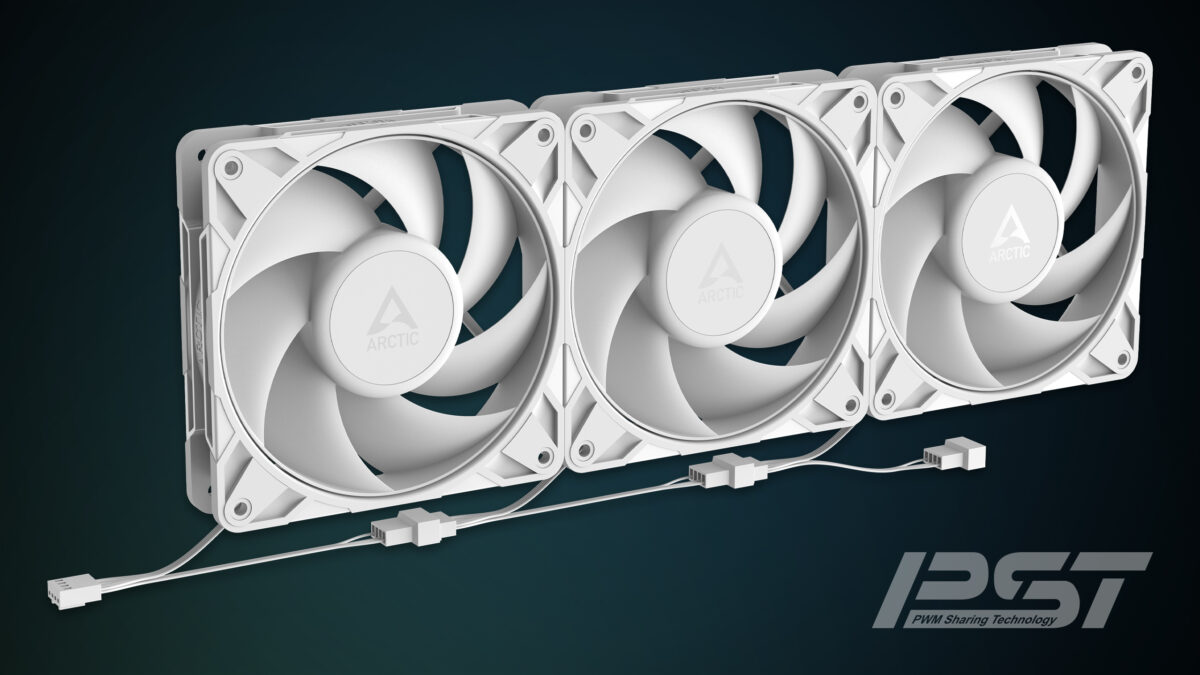 Arctic P14 Pro PST(White)- PWM 140mm Case Fan - fluid dynamic bearing - max 2500 RPM - PWM regulated