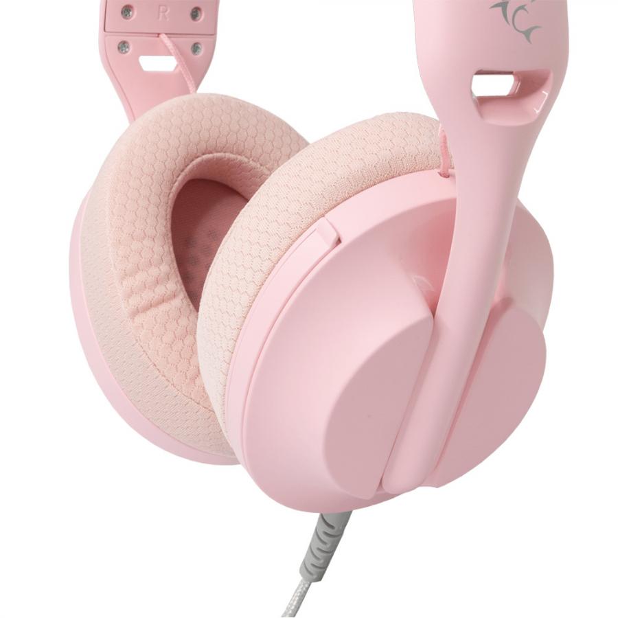 WHITE SHARK GAMING HEADSET GH-2440 FOR PC/PS4/PS5/XBOX/MAC PINK