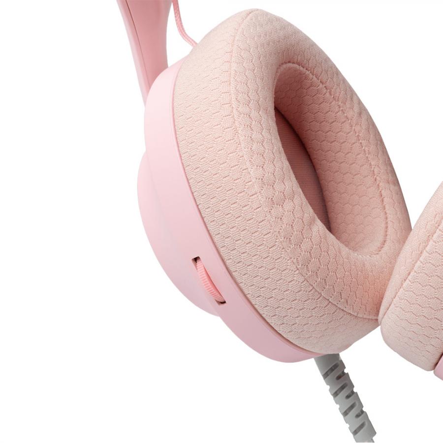 WHITE SHARK GAMING HEADSET GH-2440 FOR PC/PS4/PS5/XBOX/MAC PINK