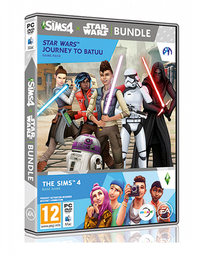 The Sims 4 + The Sims 4 Star Wars : Journey to Batuu Bundle PC NEW