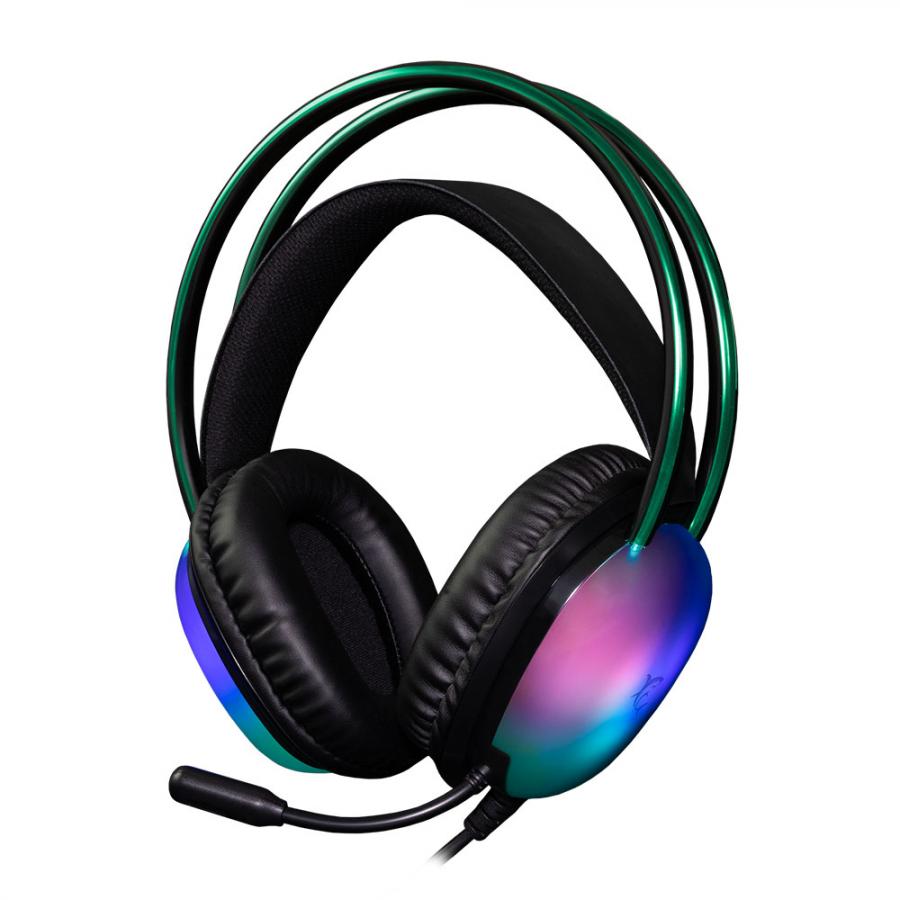 WHITE SHARK STEREO GAMING HEADSET GH-2444 PEACOCK-2 BLACK