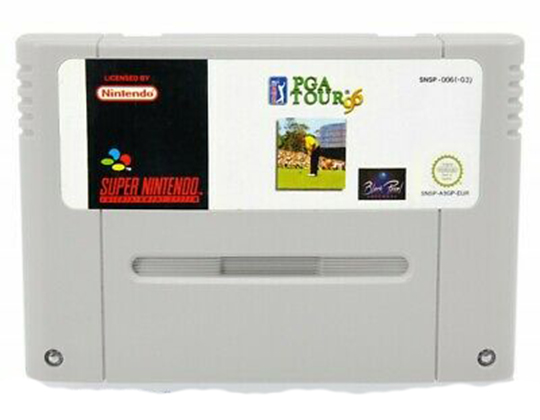 PGA Tour 96 SNES UNBOXED