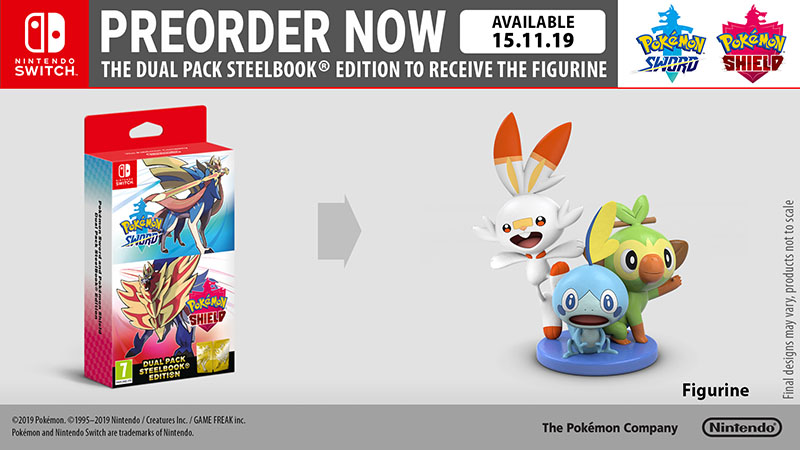 Pokémon Sword + Shield Dual Pack NSW NEW