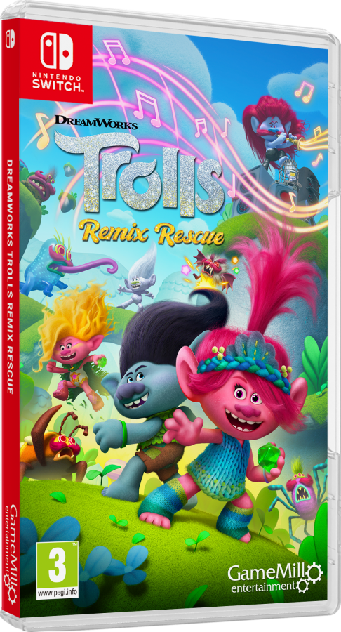 DreamWorks Trolls : Remix Rescue Nintendo Switch NEW