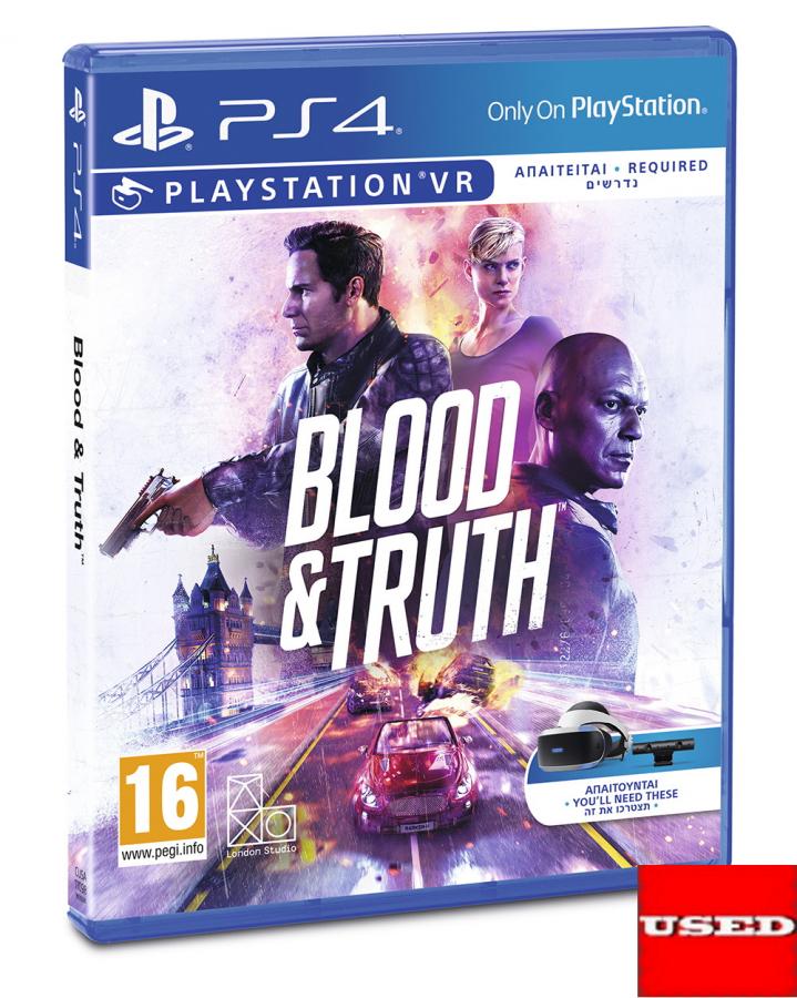 Blood and Truth VR PS4 USED