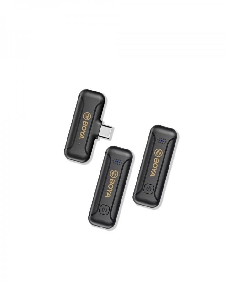 BOYA BY-WM3T2-D2 2,4GHz Mobile wireless mic For IOS iPhone (2 transmitters, two person vlog)