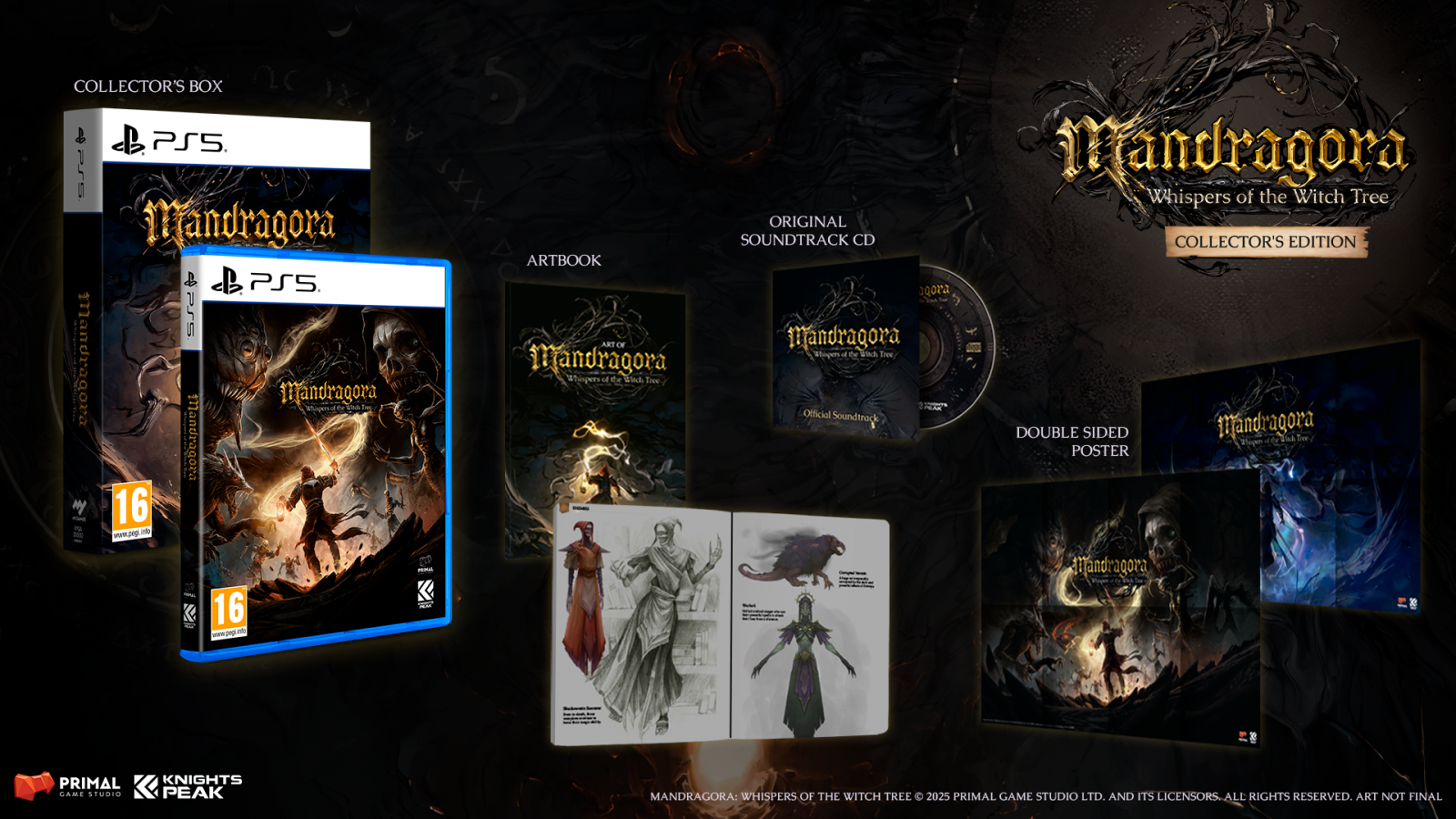 Mandragora Whispers Of The Witch Tree Collectors’ Edition PS5 NEW