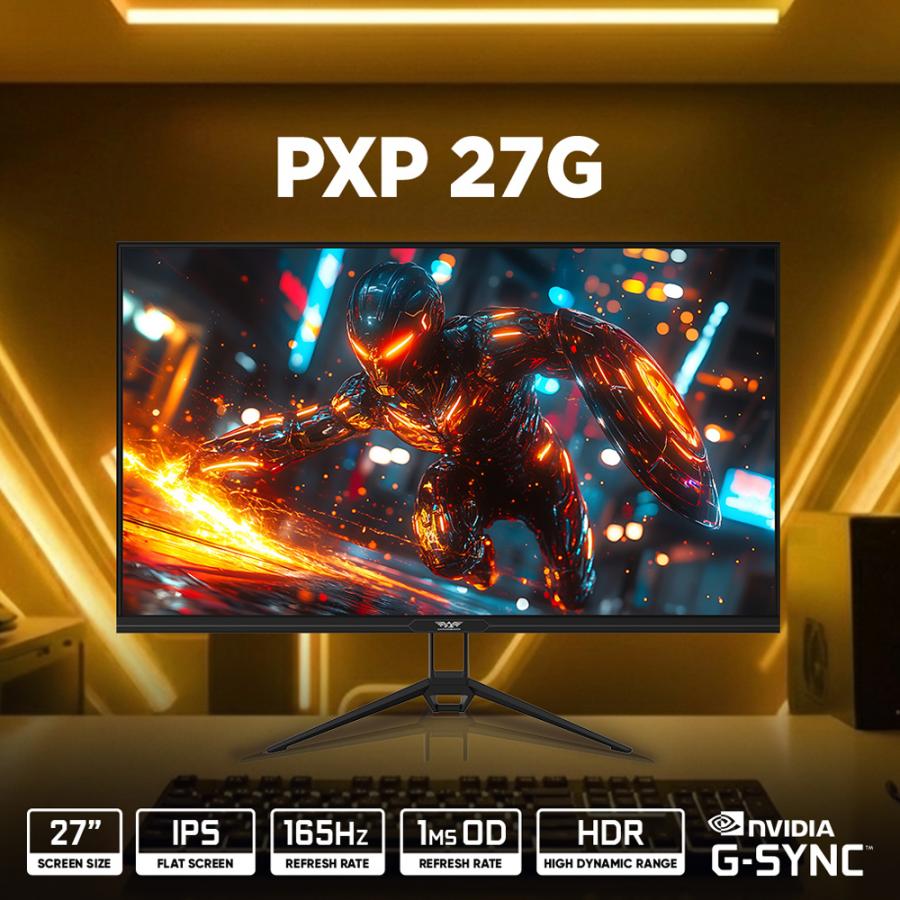 ARMAGGEDDON 27' FHD MONITOR PIXXEL+ 165HZ SRGB BLACK