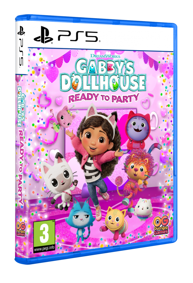 DreamWorks Gabbys Dollhouse Ready to Party PS5 NEW