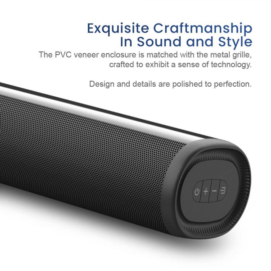 SONICGEAR BT5.0 SOUNDBAR & SUBWOOFER 120W BLACK