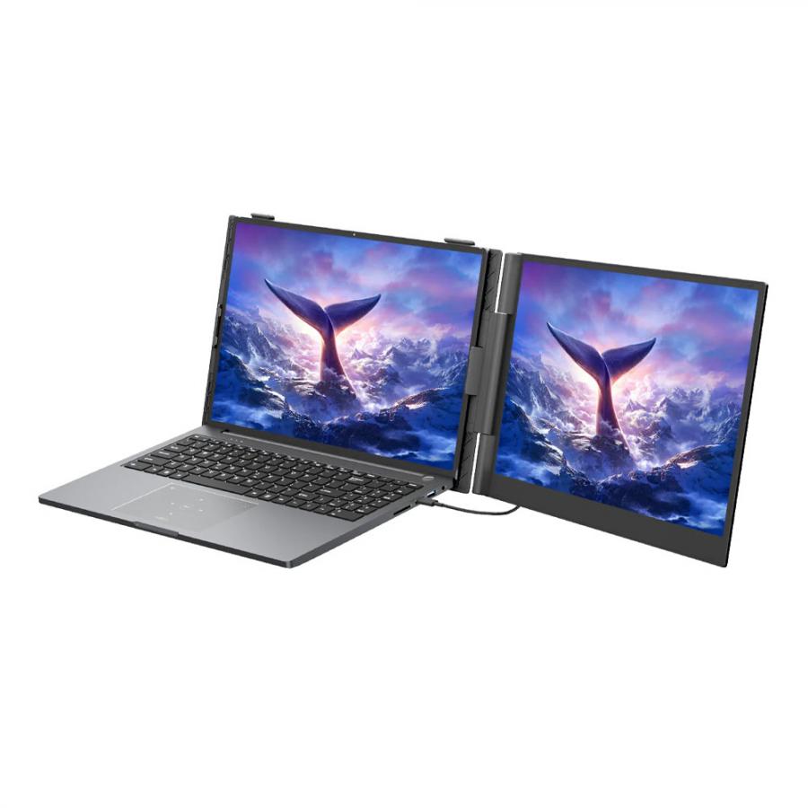 BLACKVIEW 14' SINGLE LAPTOP SCREEN EXTENDER LCD 16:9 60Hz 1080P BLACK/GREY