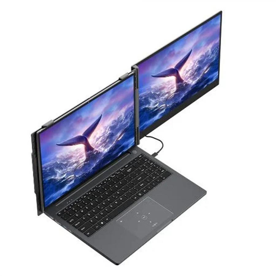 BLACKVIEW 14' SINGLE LAPTOP SCREEN EXTENDER LCD 16:9 60Hz 1080P BLACK/GREY