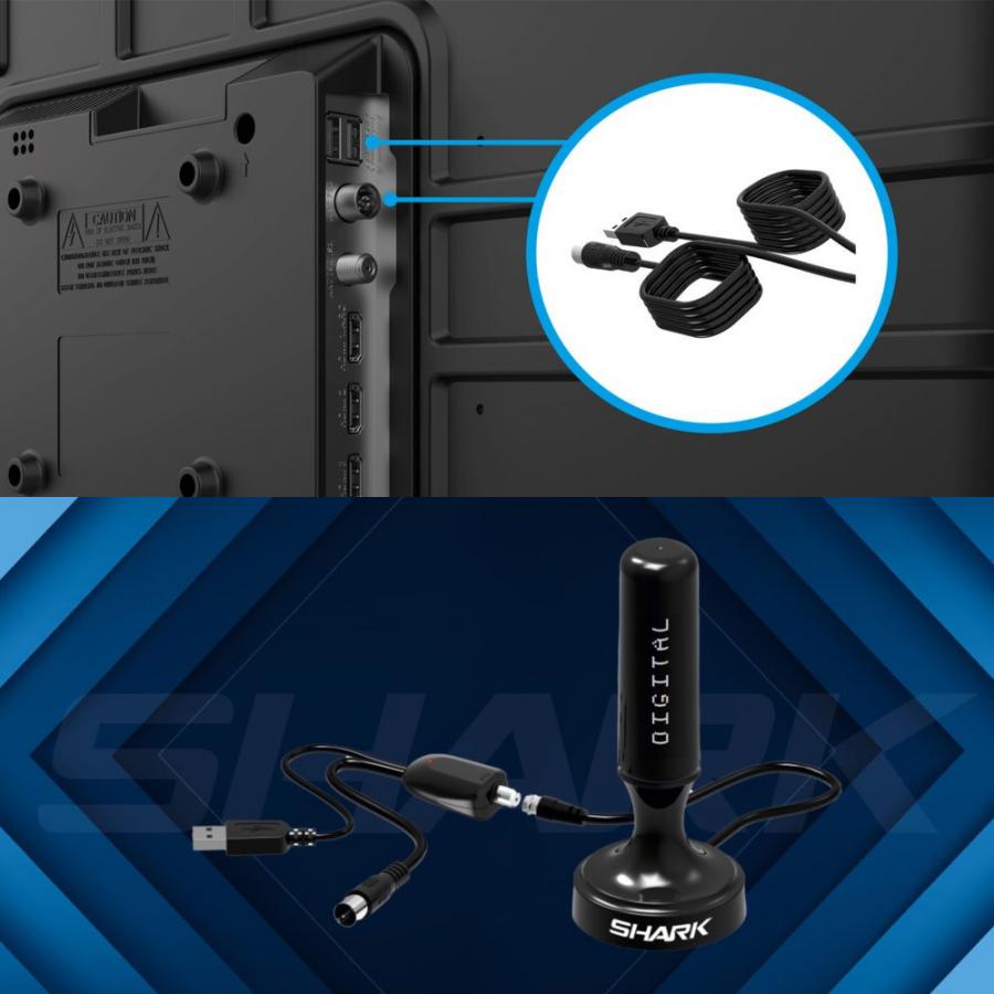 MANTA DVBT ACTIVE ANTENA WITH AMPLIFIER