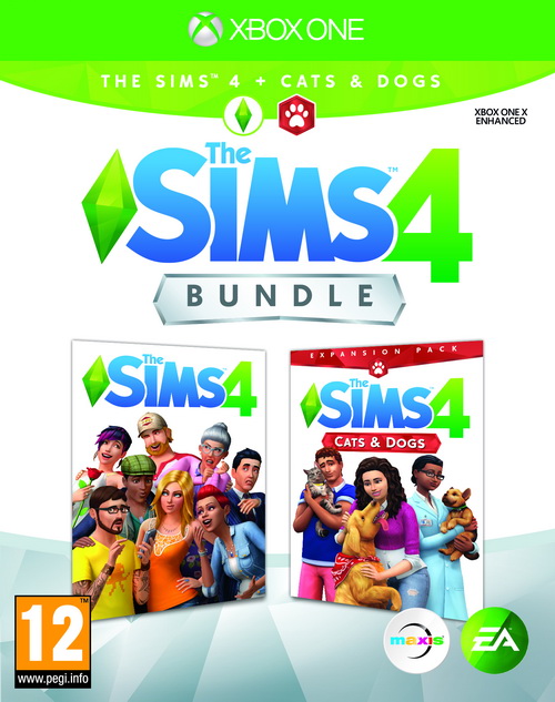 The Sims 4 Plus Cats And Dogs Bundle XONE NEW