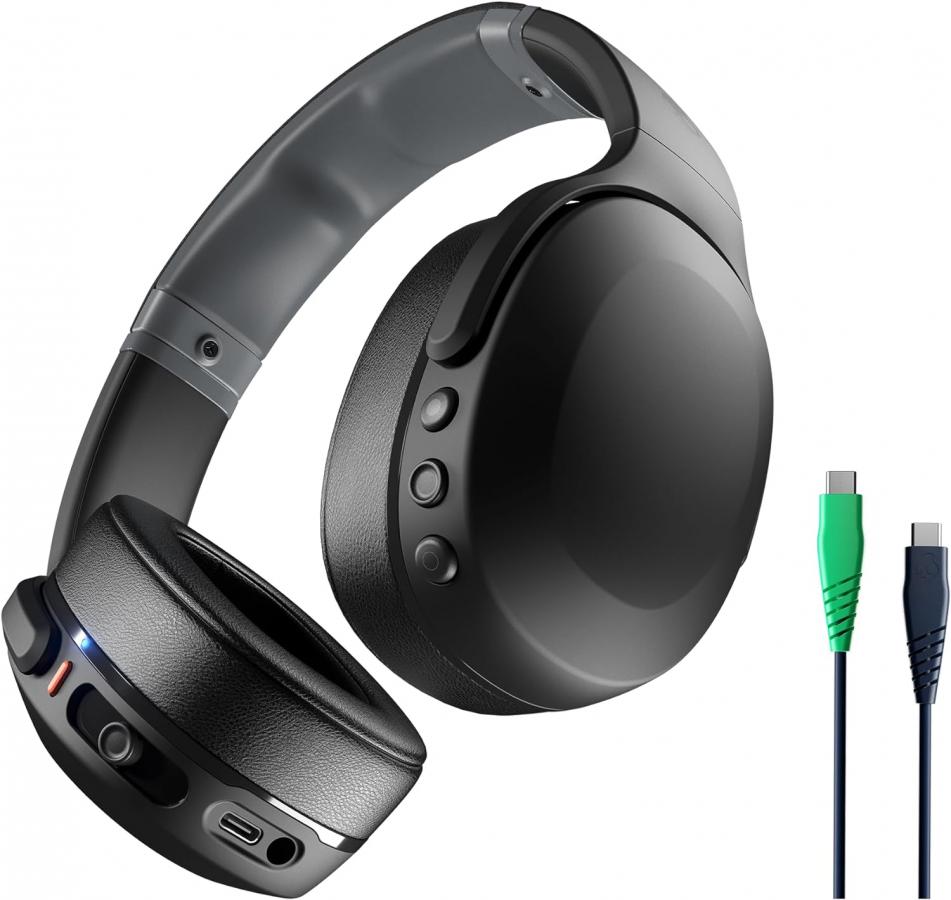 SKULLCANDY (S6EVW-N740) CRUSHER EVO, WIRELESS OVER-EAR  HEADPHONES (TRUE BLACK)