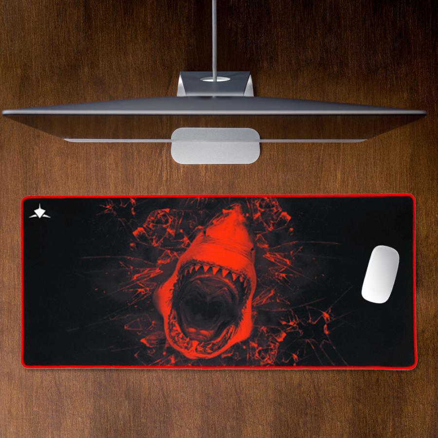 WHITE SHARK MOUSE PAD XL SIZE 80x35cm SKYWALKER