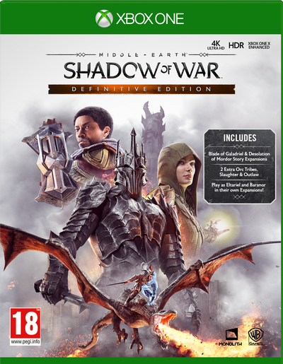 Shadow Of War : Definitive Edition XONE NEW