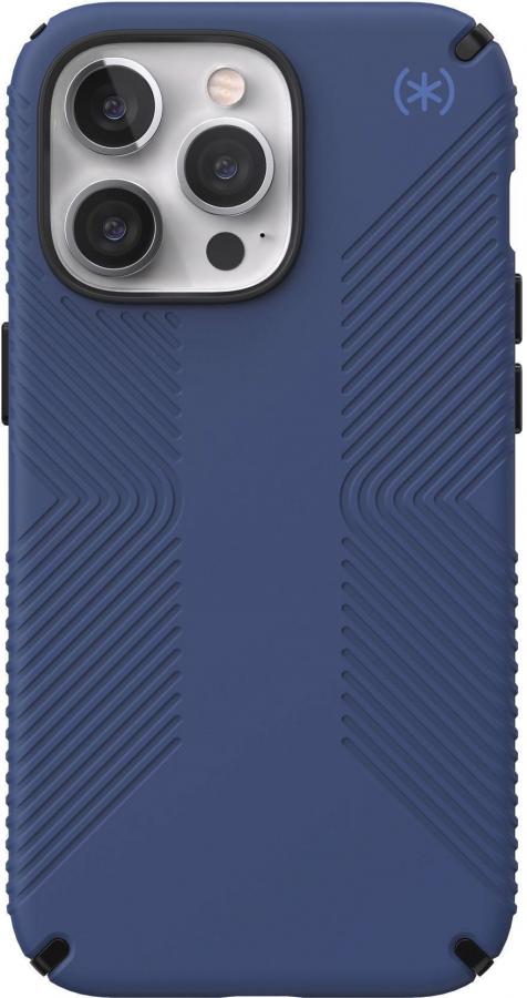 SPECK (141712-9128) IPHONE 13 PRO CASE, PRESIDIO2 GRIP (COASTAL BLUE/BLACK/STORM BLUE)