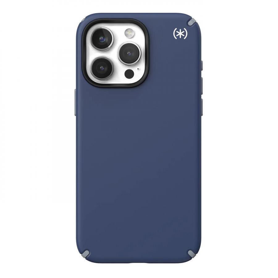 SPECK (150575-3206) IPHONE 15 PRO MAX MAGSAFE CASE, PRESIDIO2 GRIP (COASTAL BLUE/DUSTGREY/WHITE)