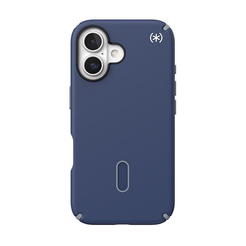 SPECK IPHONE 16 CASE (150688-3206) PRESIDIO PRO + CLICKLOCK (COASTAL BLUE/DUSTGREY)