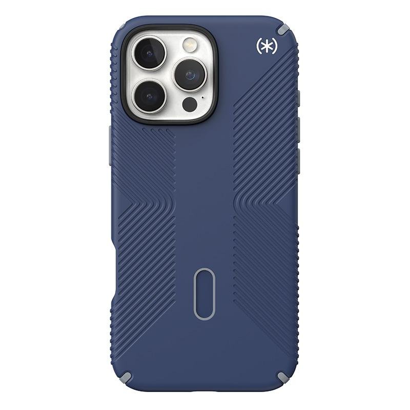 SPECK IPHONE 16 PRO MAX CASE (150725-3206) PRESIDIO PRO GRIP + CLICKLOCK (COASTAL BLUE/DUSTGREY)