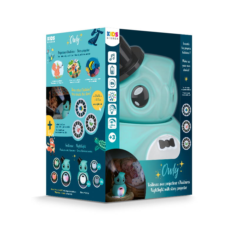 LAS BIG BEN Nightlight with Story Projector – STORYTELLERBL