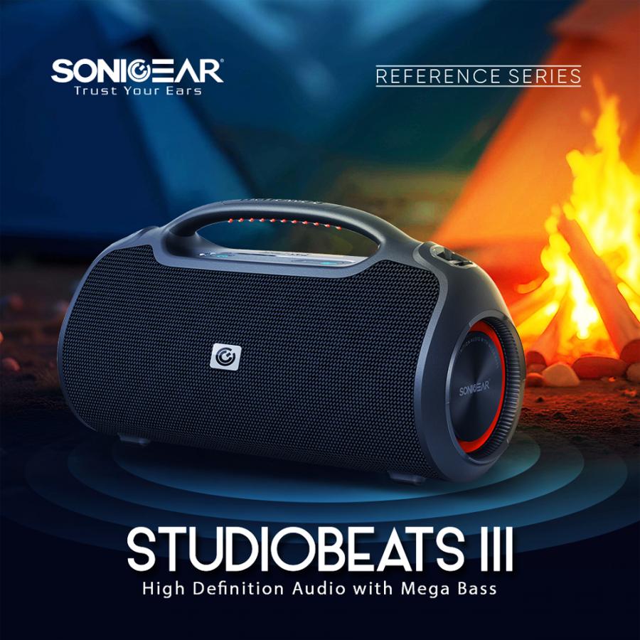 SONICGEAR BT5.3 PORTABLE SPEAKER RMS 120W BLACK
