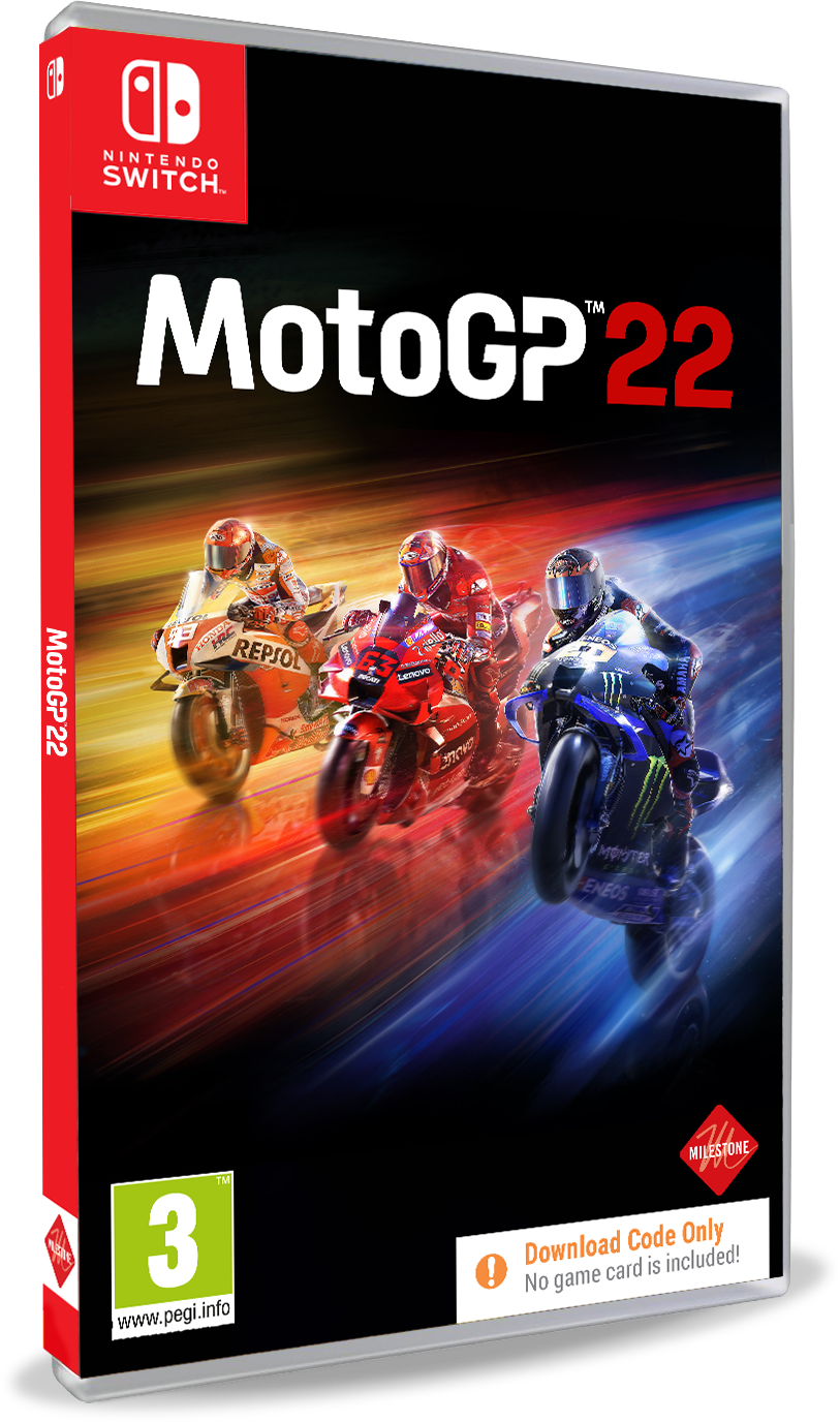 MotoGP 22 Day One Edition Nintendo Switch NEW (code in the box)