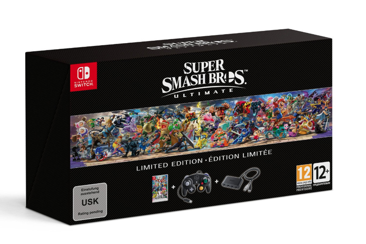Super Smash Bros Ultimate Limited Edition NSW NEW
