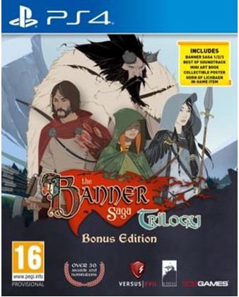 The Banner Saga Trilogy Bonus Edition PS4 NEW
