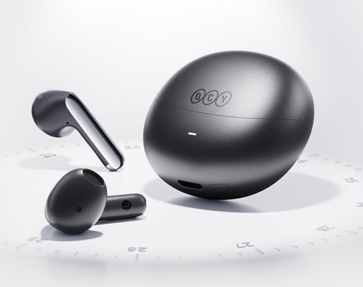 QCY AilyBuds Pro Semi-Ear ANC TWS Black 6 mic & A.I. Noise Cancel. LDAC Audio Ultra HD Multi-point