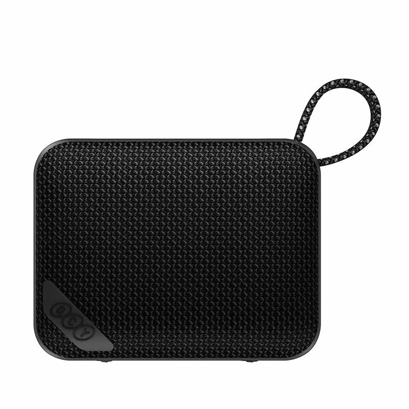 QCY SP2 Black - Pocket Size IP67 RGB BT Speaker Deep Punch Bass TWS Stereo Subwoofer 17h