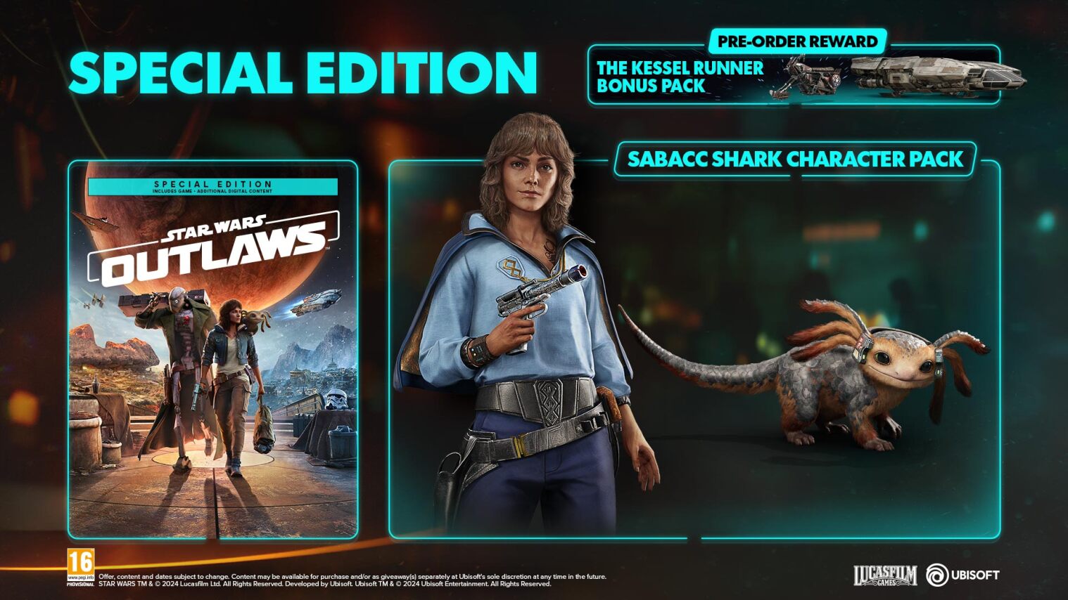 Star Wars Outlaws Special Day1 Edition Xbox Series X NEW