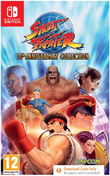Street Fighter 30th Anniversary Collection (Code in a Box) Nintendo Switch NEW