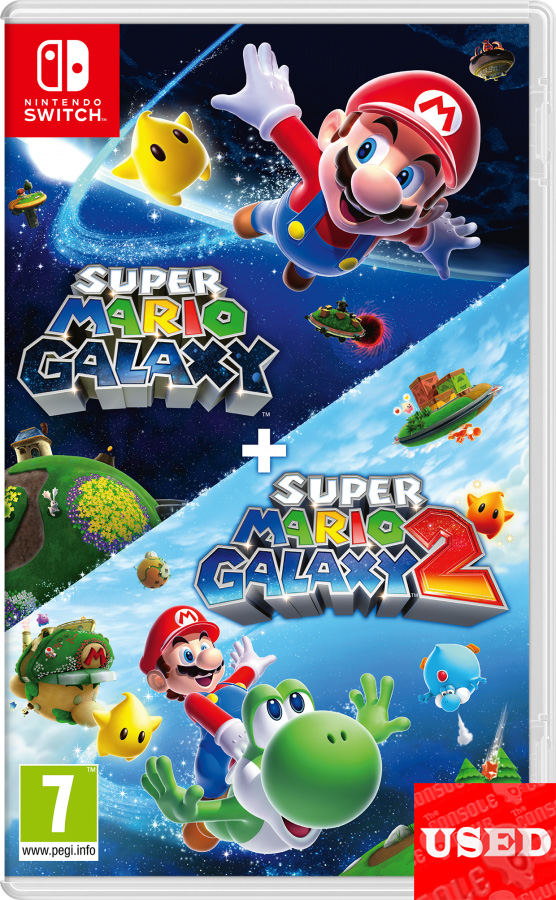 Super Mario Galaxy 1 + 2 NSW USED