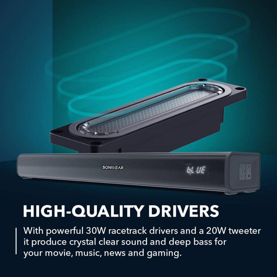 SONICGEAR 2.0CH HD SOUNDBAR SONIC BAR HD 2000