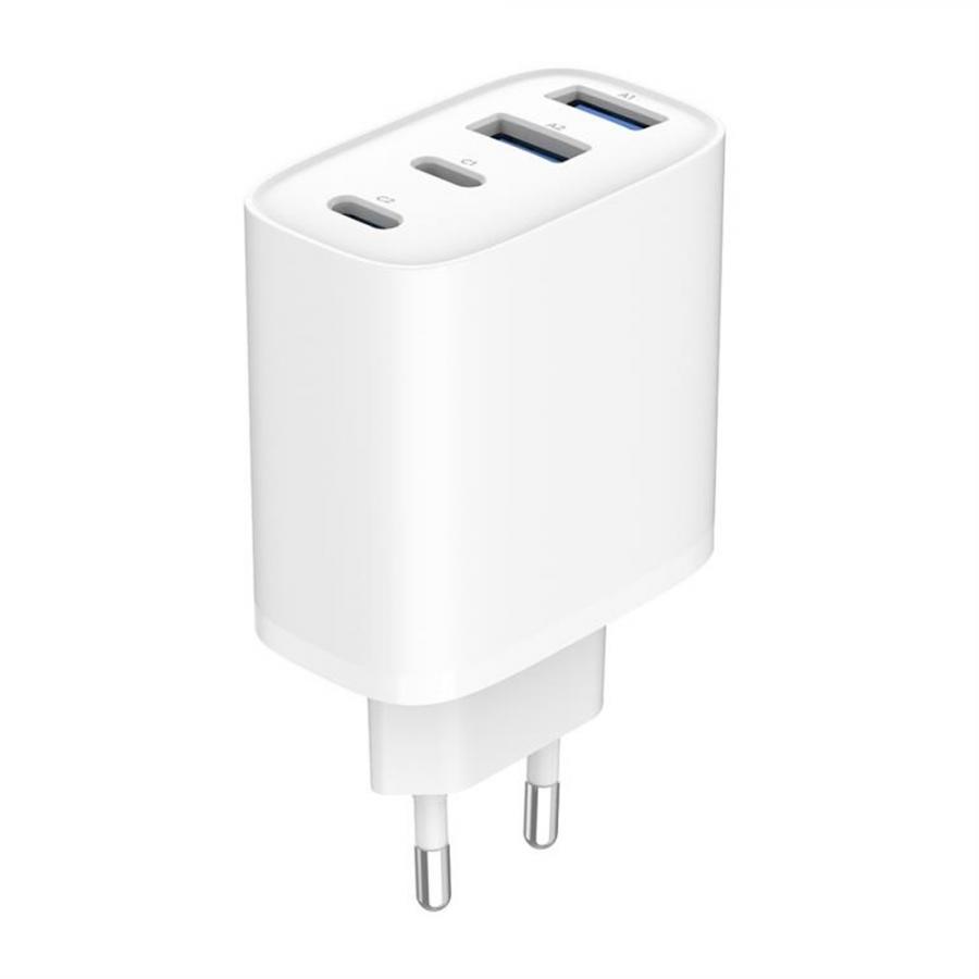 GEMBIRD 4-PORT 40W GAN USB POWER DELIVERY FAST CHARGER WHITE