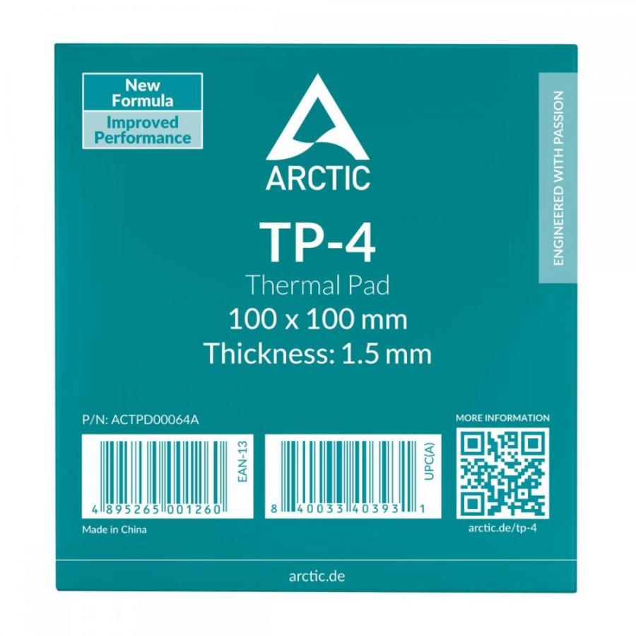 ARCTIC TP-4 100x100mm, 1.5mm Premium Performance Thermal Pad