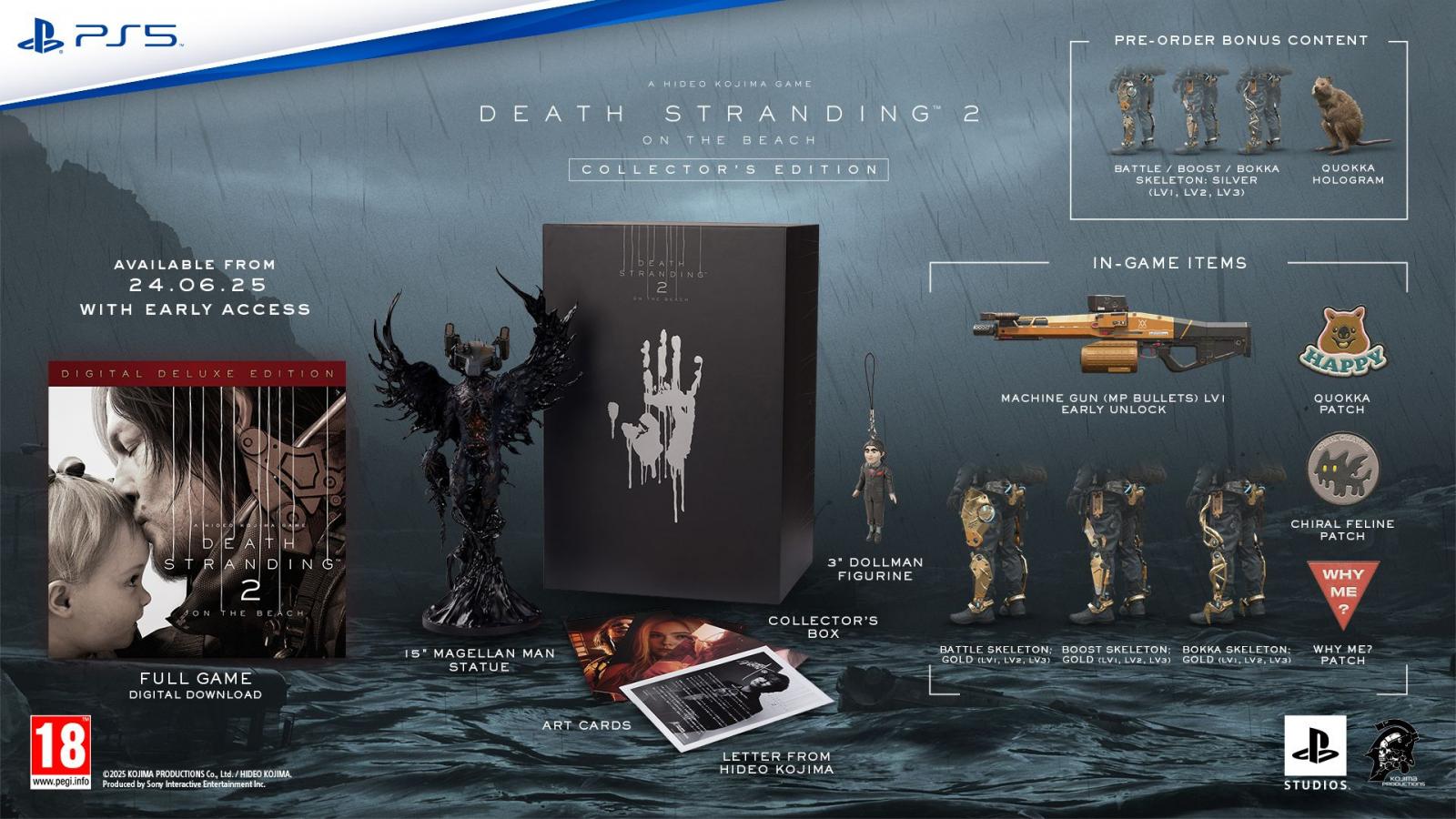 Death Stranding 2 : On The Beach Collector's Edition PS5 NEW