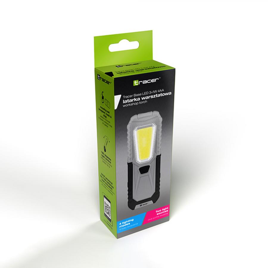 TRACER WORKSHOP TORCH BASE LED 3+1W