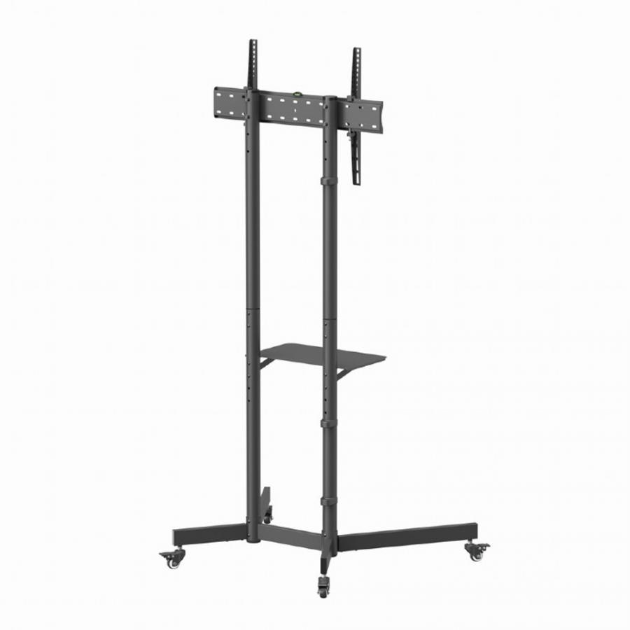 GEMBIRD TV FLOOR STAND WITH CASTER WHEELS (TILT), 37' - 70' VESA 800X600 BLACK