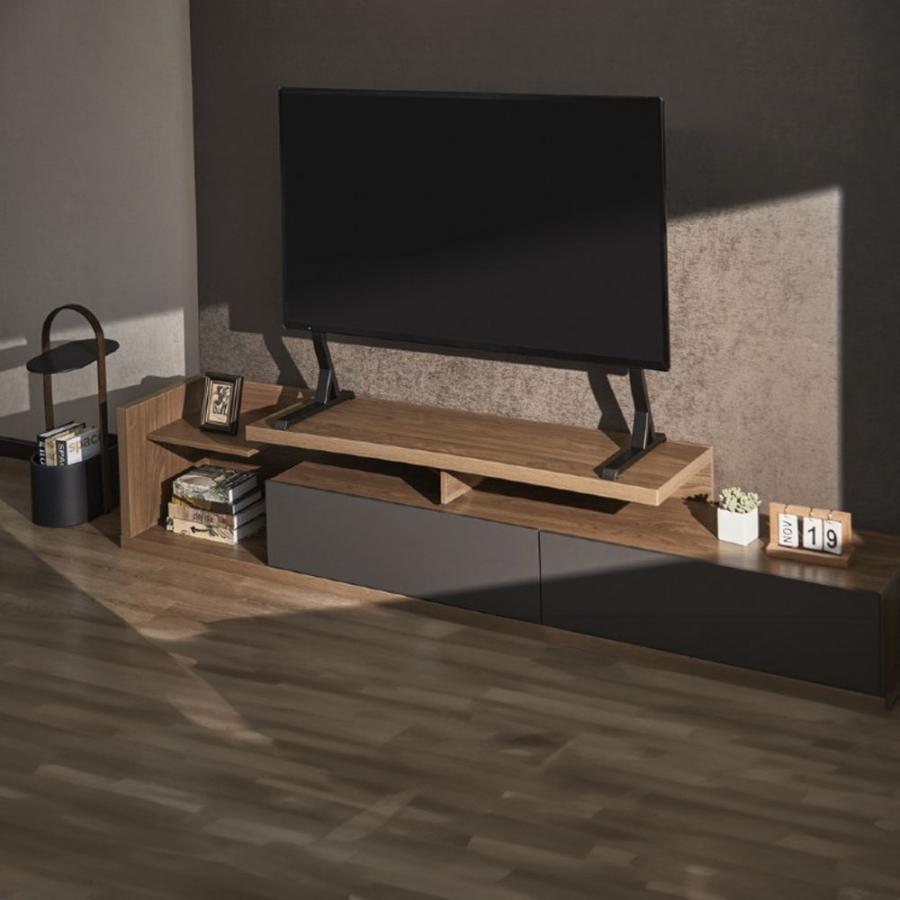 GEMBIRD 3 STAGE HEIGHT TABLETOP TV STAND 45'-90' MAX VESA 800x400