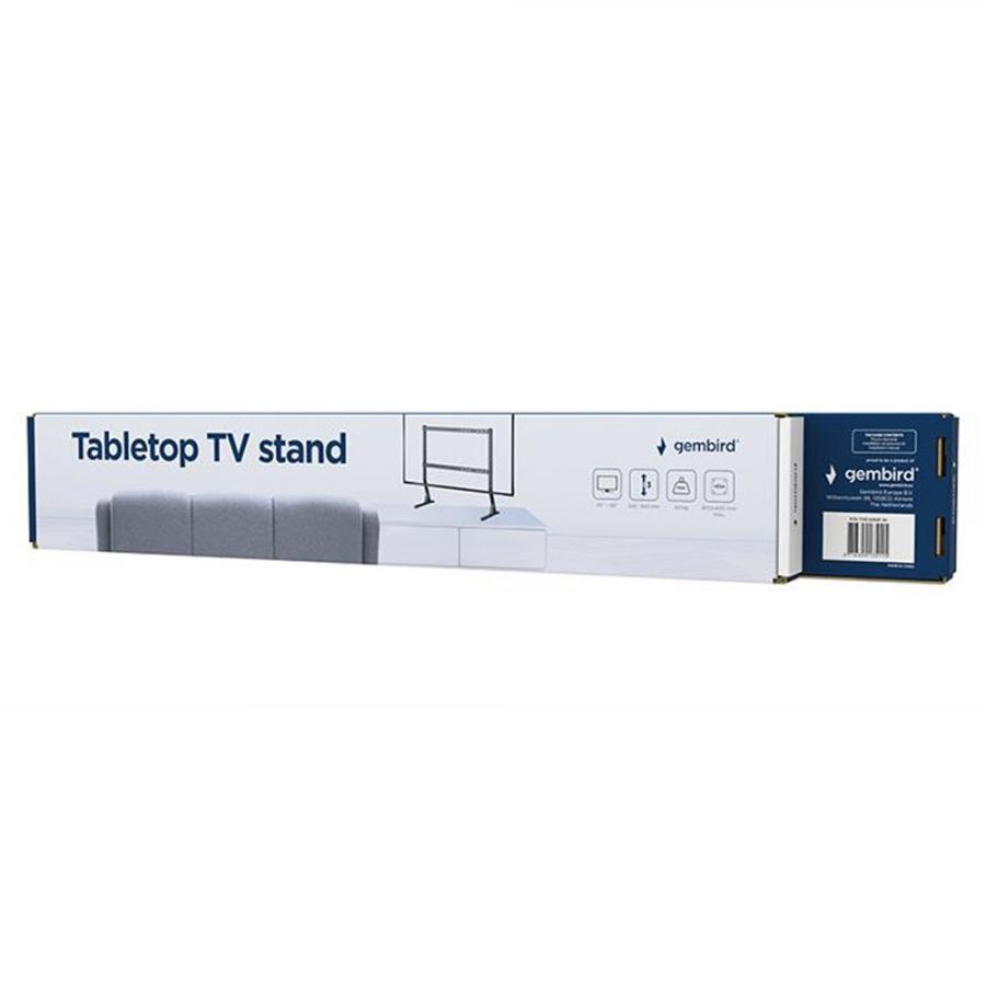 GEMBIRD 3 STAGE HEIGHT TABLETOP TV STAND 45'-90' MAX VESA 800x400