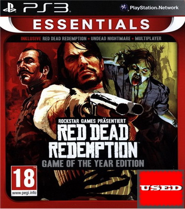 Red Dead Redemption (GotY) (Ess) PS3 USED