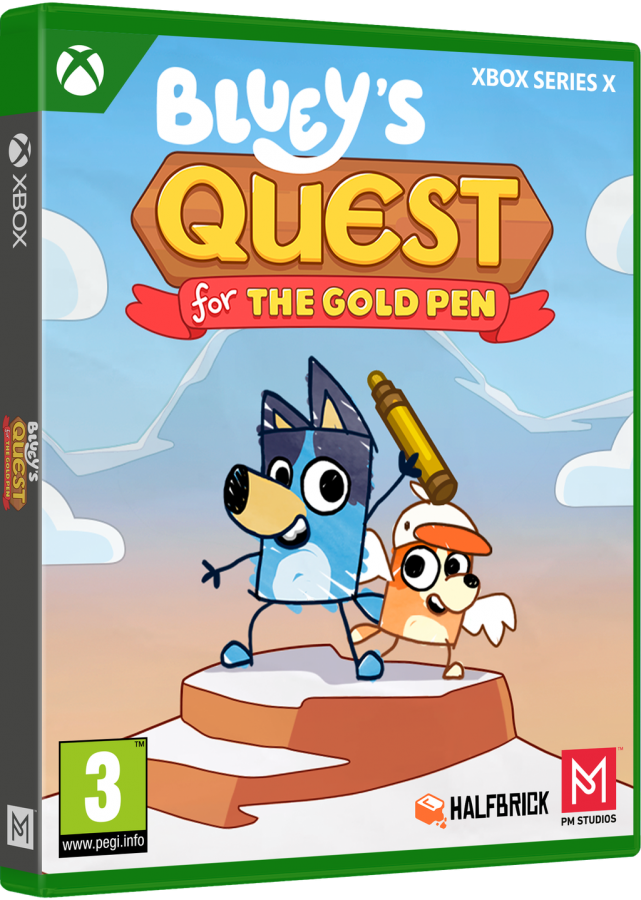 Blueys Quest for the Gold Pen Xbox Series X NEW