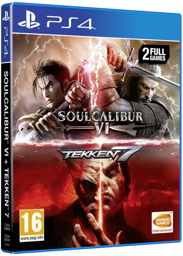 Tekken 7 + SoulCalibur VI PS4 NEW